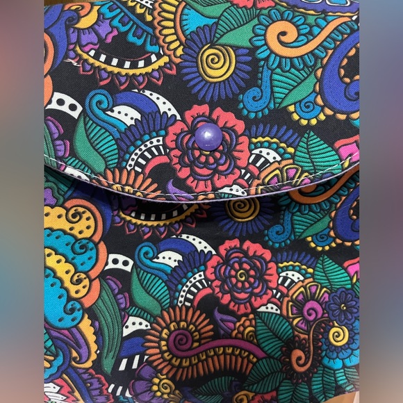 ❤️4H* Cute Vintage Quilted Purple Design Bag by RDB Bags - Picture 3 of 6